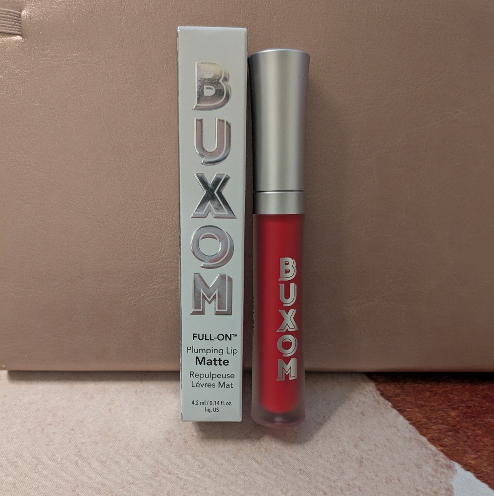 Buxom Full-On Plumping Lip Matte in Shade Drop Some $